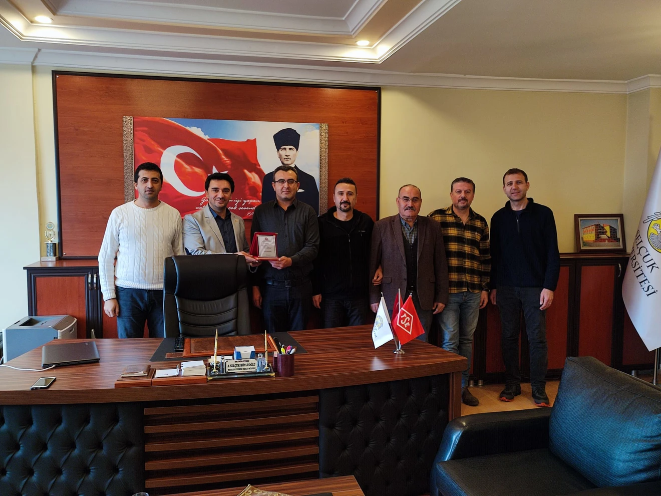 İdari ve Mali İşler Personelimiz Selim TAŞAN'ın Emekliliği 